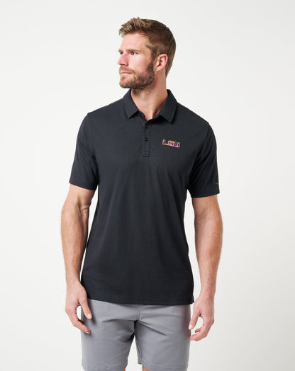 Travis Mathew Discount LSU School Pride Polo Game Day|New