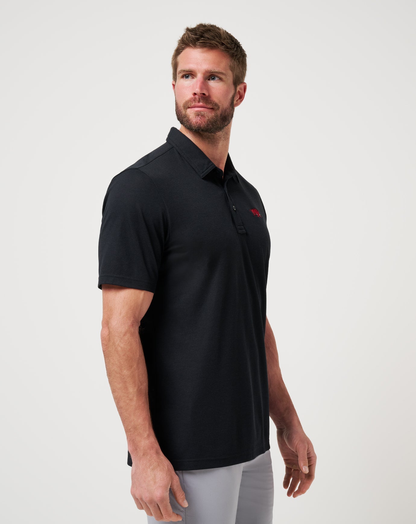 Travis Mathew For Sale Arkansas School Pride Polo Game Day|New