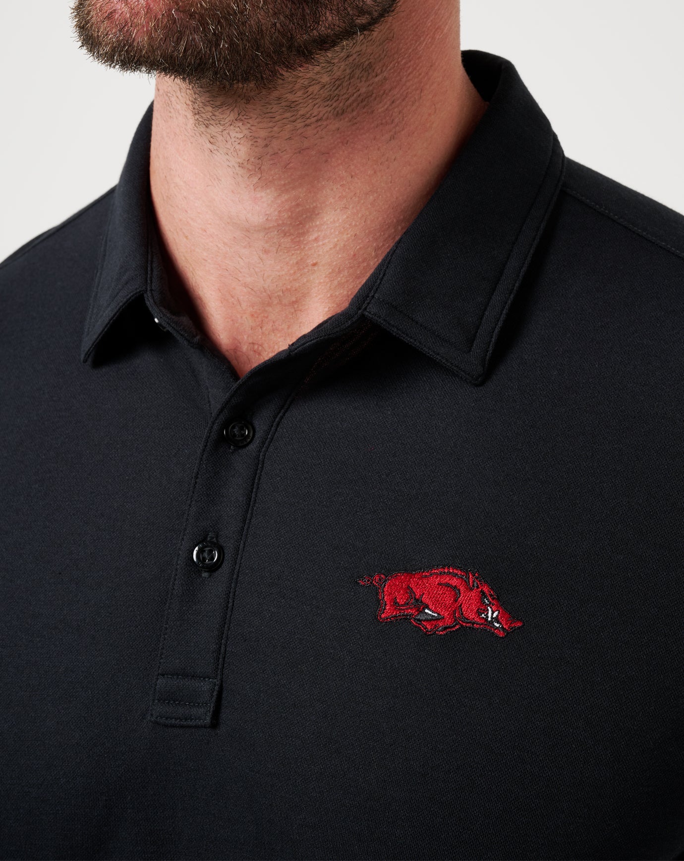 Travis Mathew For Sale Arkansas School Pride Polo Game Day|New