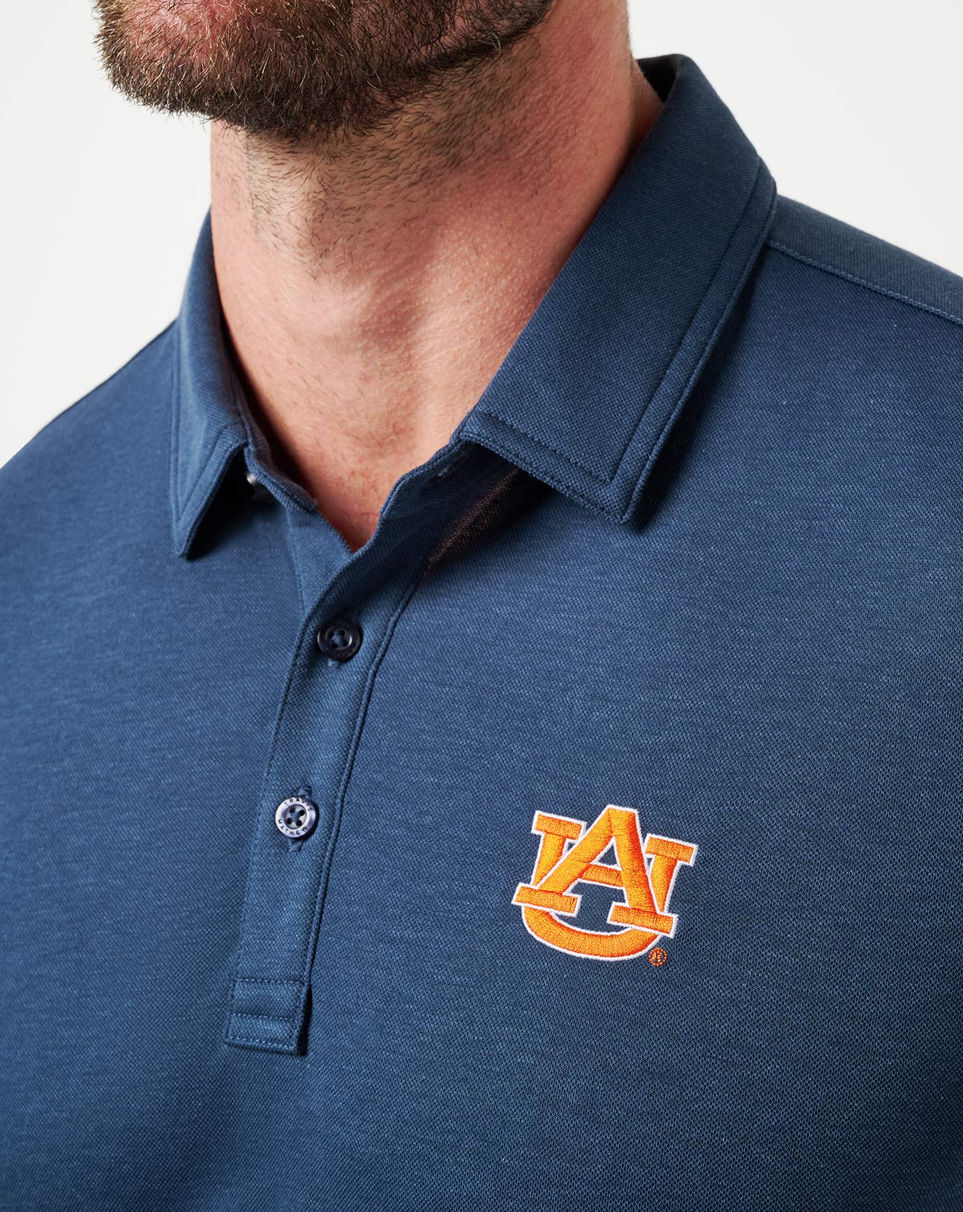 Travis Mathew US Auburn School Pride Polo Game Day|New