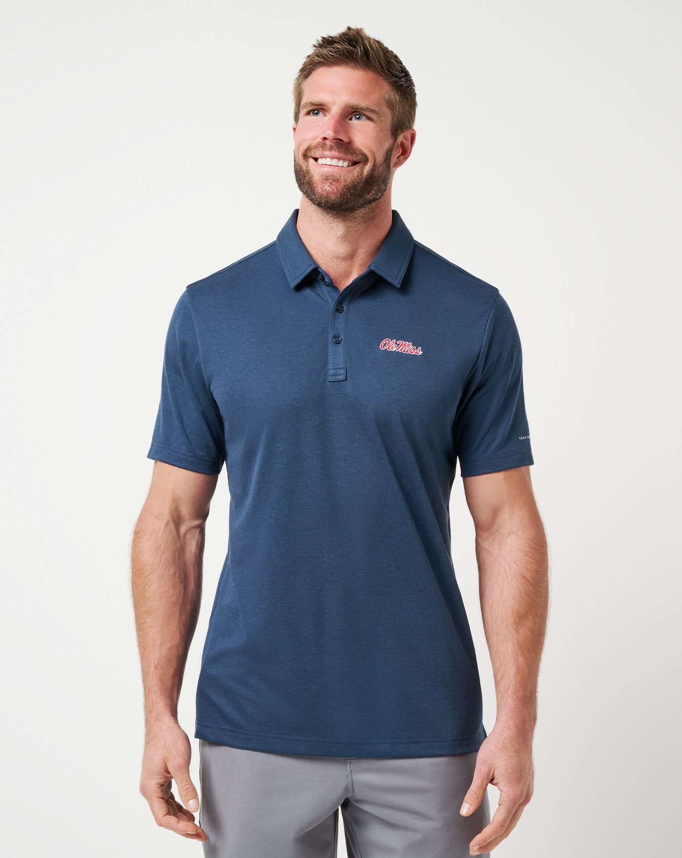 Travis Mathew Online Mississippi School Pride Polo Game Day|New