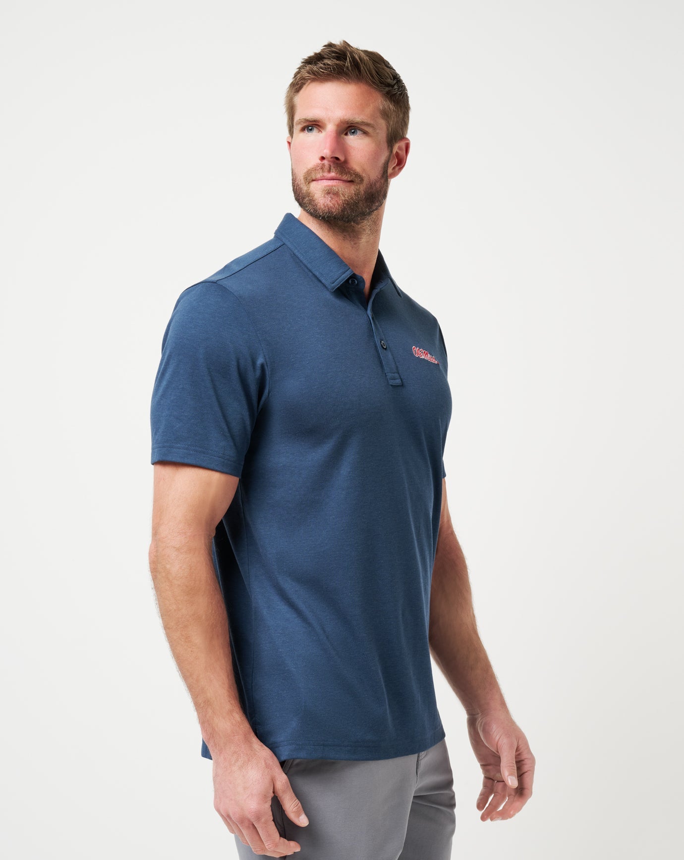 Travis Mathew Online Mississippi School Pride Polo Game Day|New