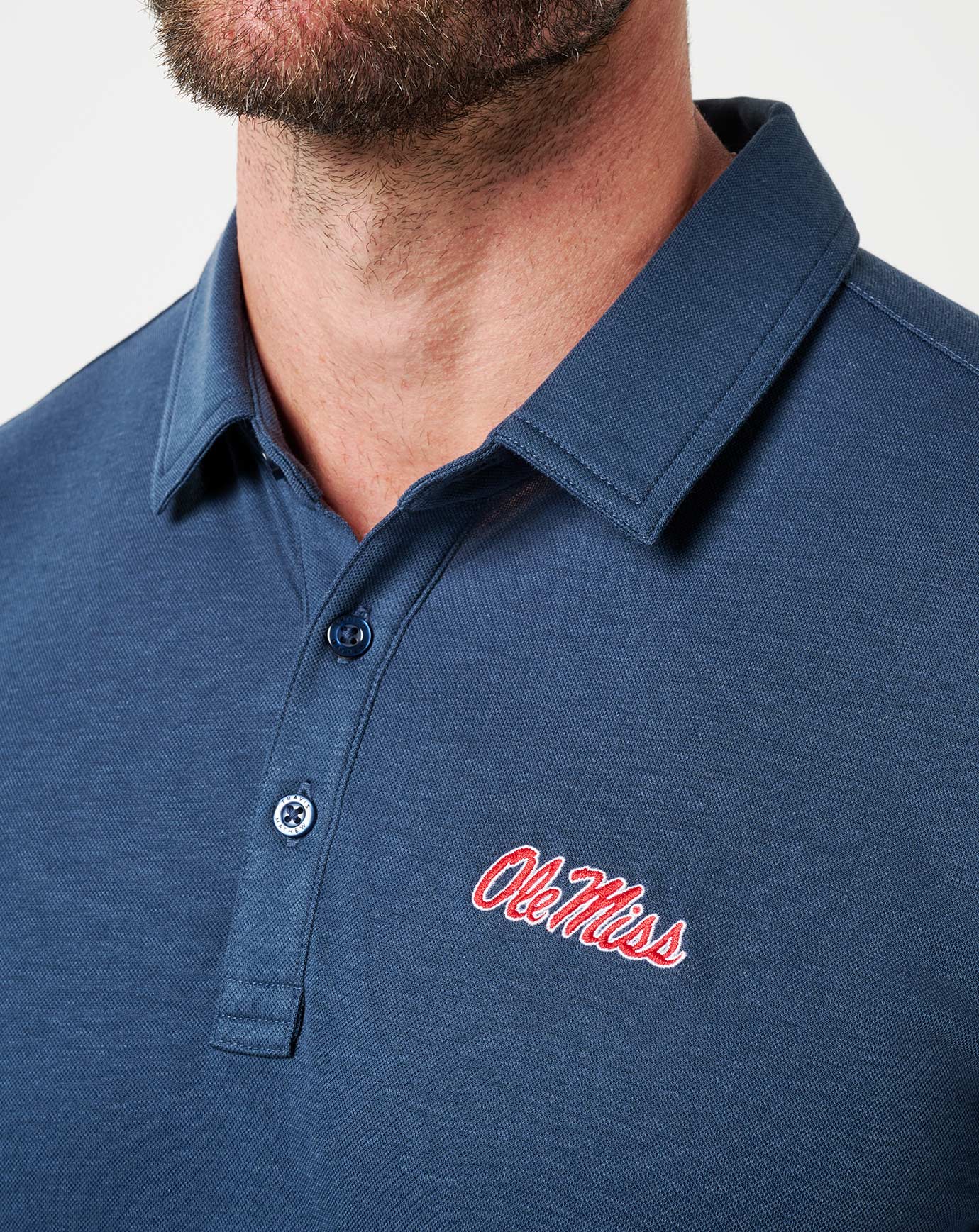 Travis Mathew Online Mississippi School Pride Polo Game Day|New