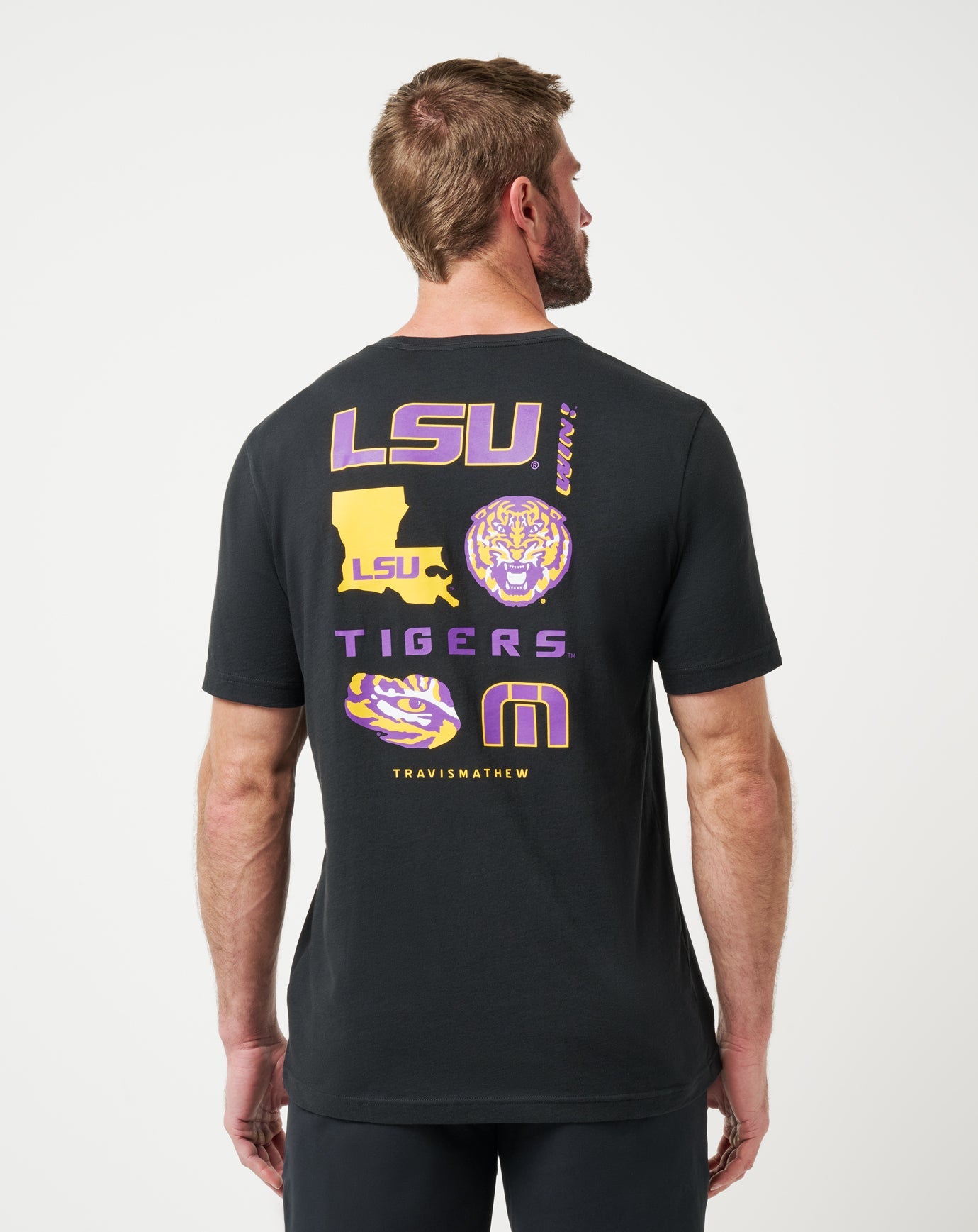 Travis Mathew Sale LSU Friendly Rivalry Tee Game Day|New