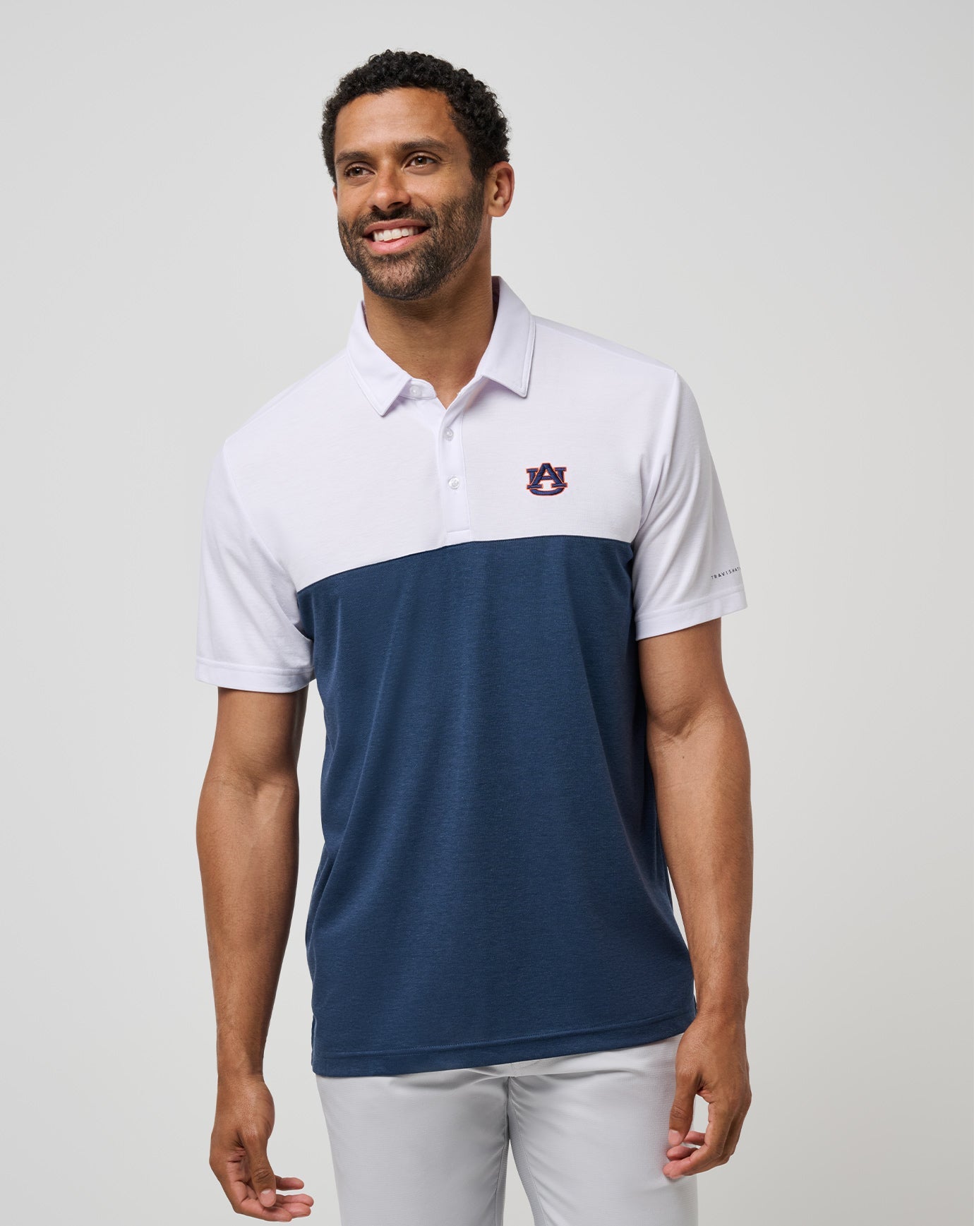 Travis Mathew Discount Auburn Drop Back Polo Game Day|New