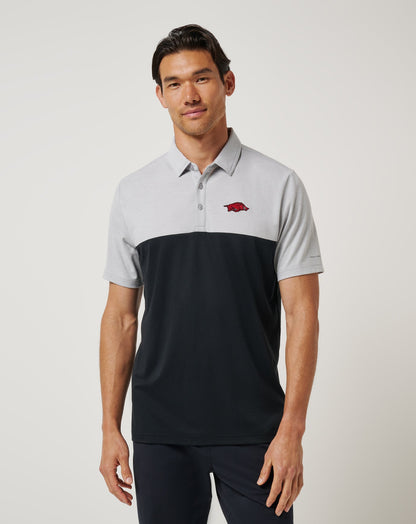 Travis Mathew Outlets Arkansas Drop Back Polo Game Day|New