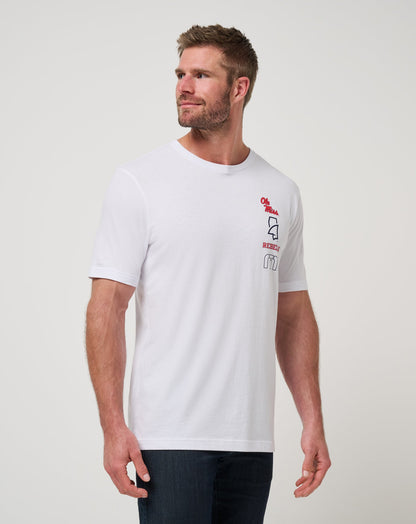 Travis Mathew For Sale Mississippi Playoffs 2.0 Tee Game Day|New