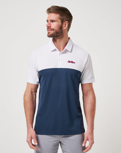 Travis Mathew Outlets Mississippi Drop Back Polo Game Day|New