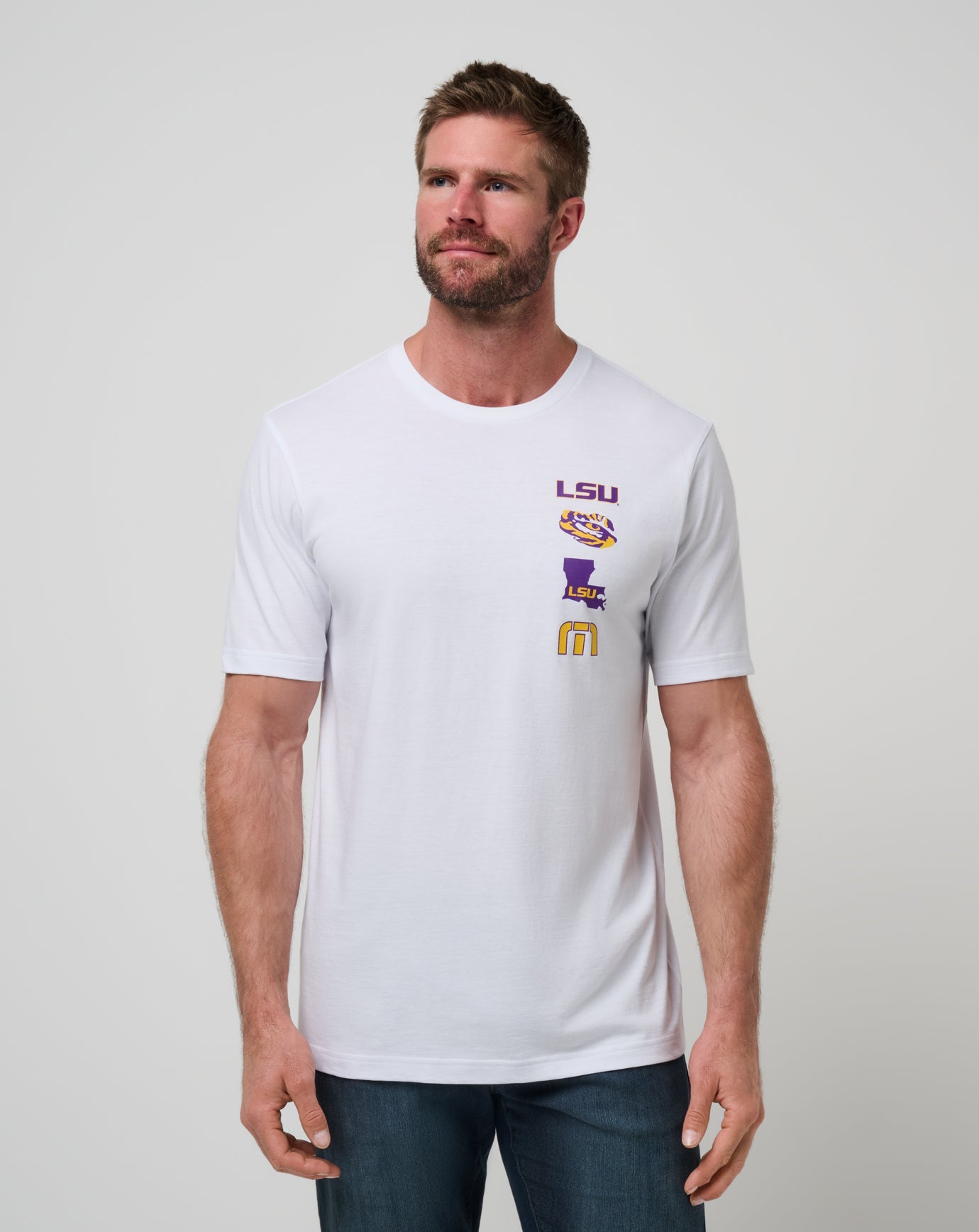 Travis Mathew US LSU Playoffs 2.0 Tee Game Day|New