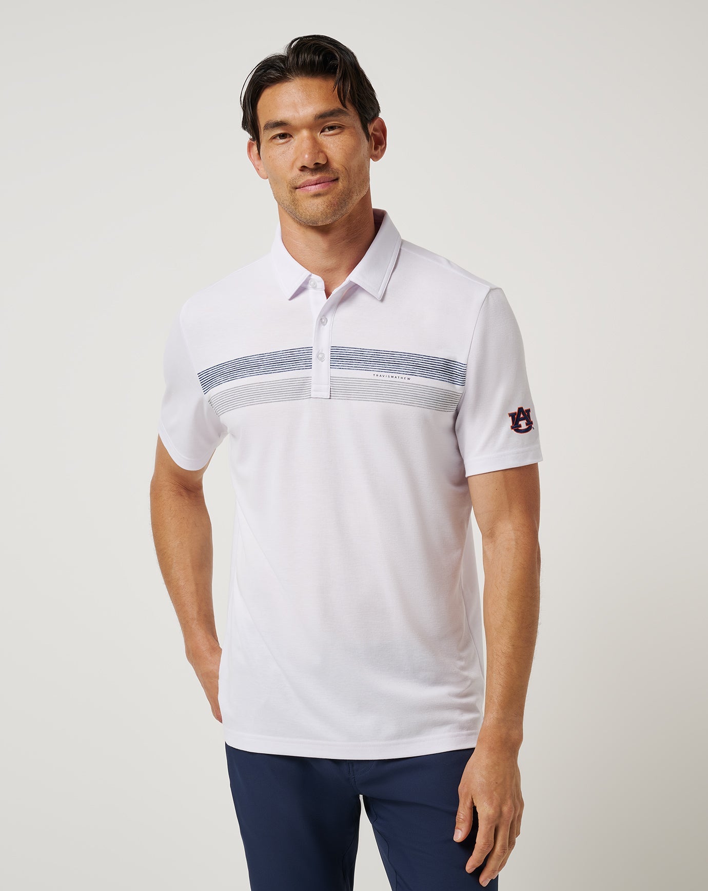 Travis Mathew Online Auburn Top Recruit Polo Game Day|New