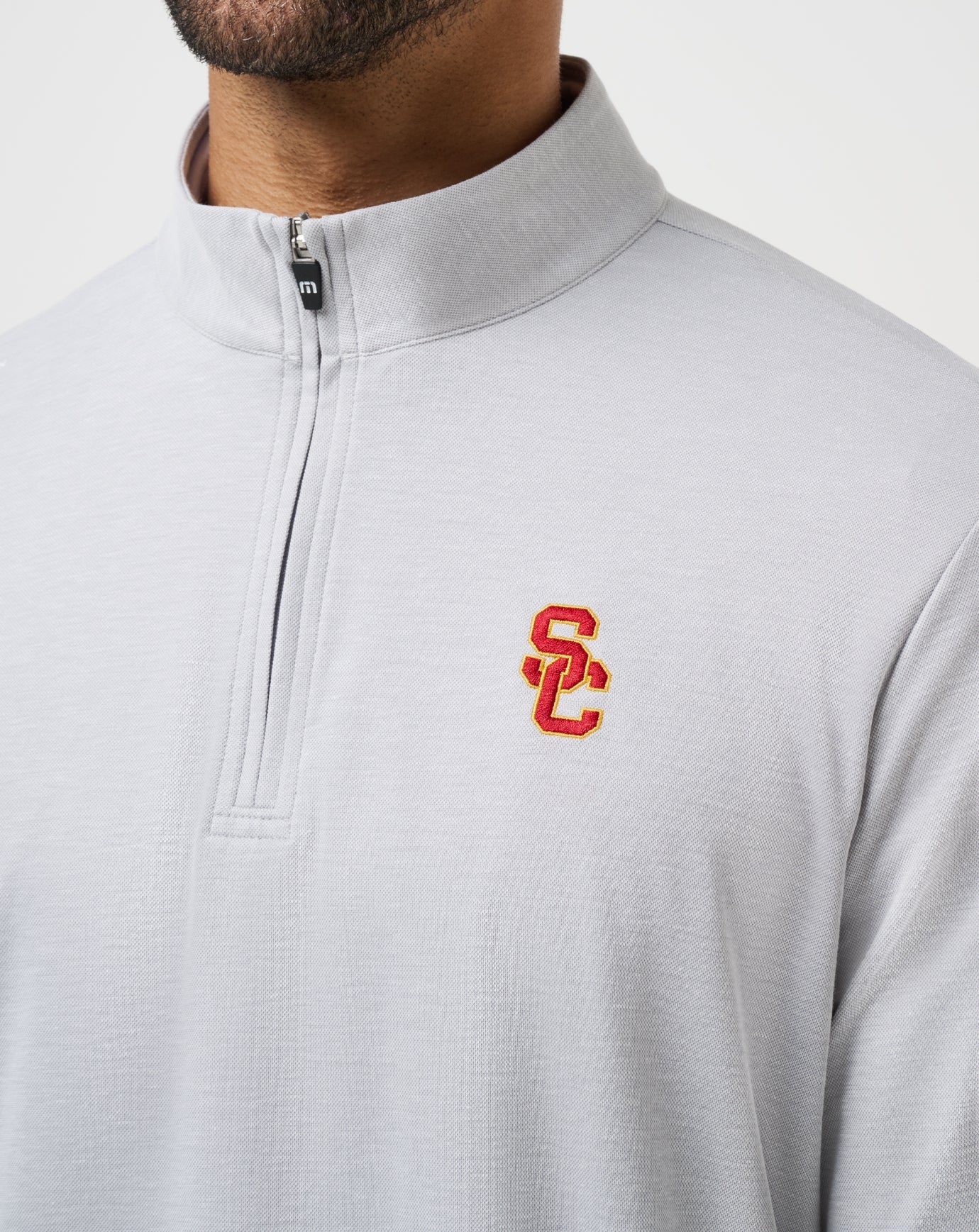 Travis Mathew Sale USC Time To Tailgate Quarter Zip Game Day|New