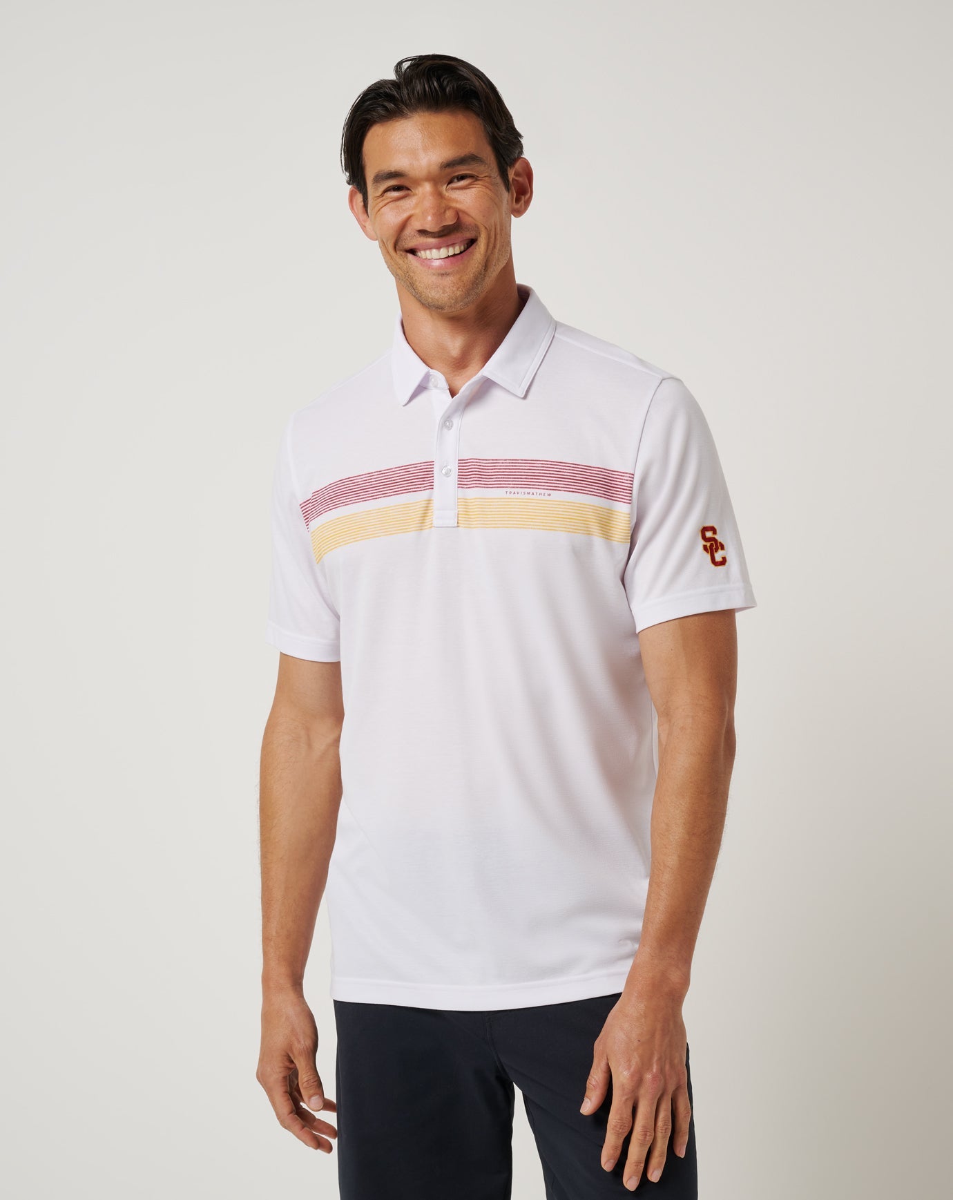 Travis Mathew US USC Top Recruit Polo Game Day|New