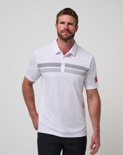 Travis Mathew Online Nebraska Top Recruit Polo Game Day|New