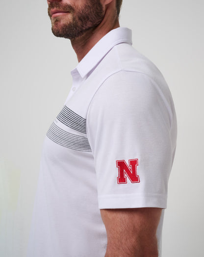 Travis Mathew Online Nebraska Top Recruit Polo Game Day|New