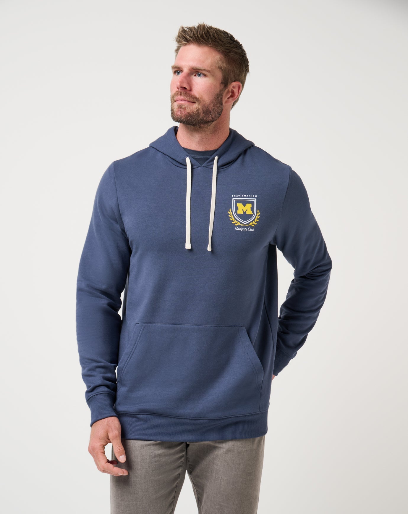 Travis Mathew Sale Michigan Stadium Hoodie Game Day|New