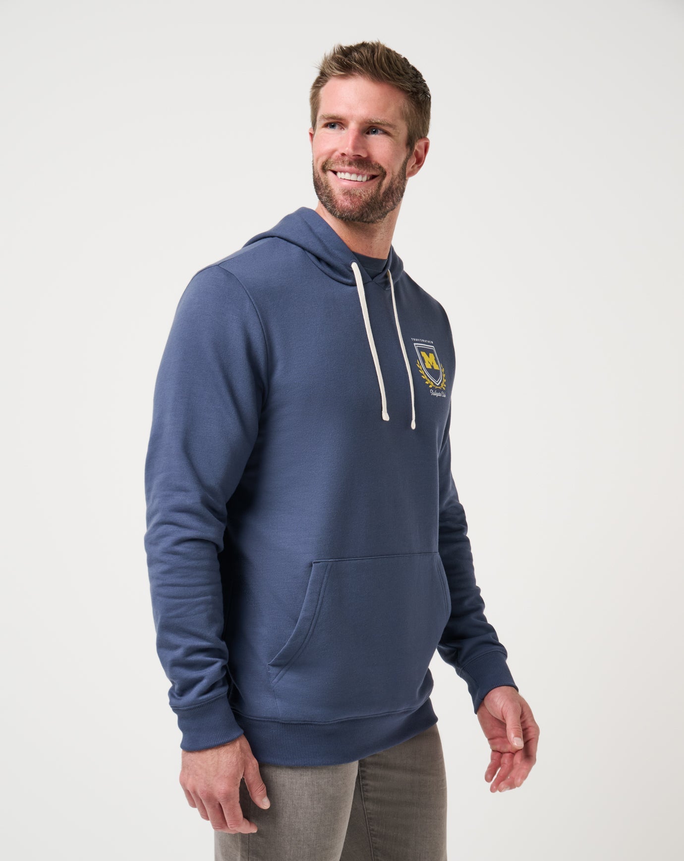 Travis Mathew Sale Michigan Stadium Hoodie Game Day|New