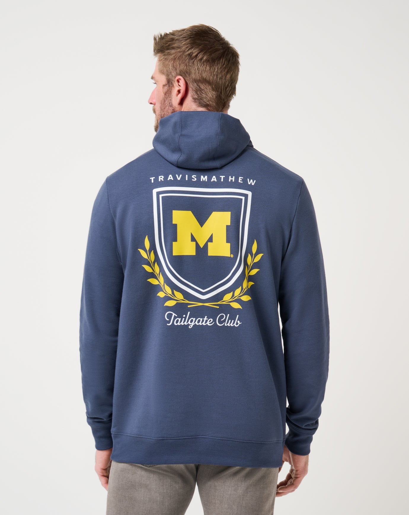Travis Mathew Sale Michigan Stadium Hoodie Game Day|New