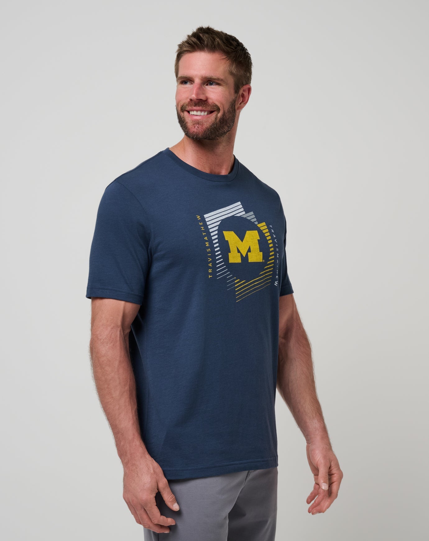 Travis Mathew Discount Michigan Underdogs Tee Game Day|New