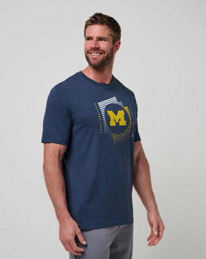 Travis Mathew Discount Michigan Underdogs Tee Game Day|New