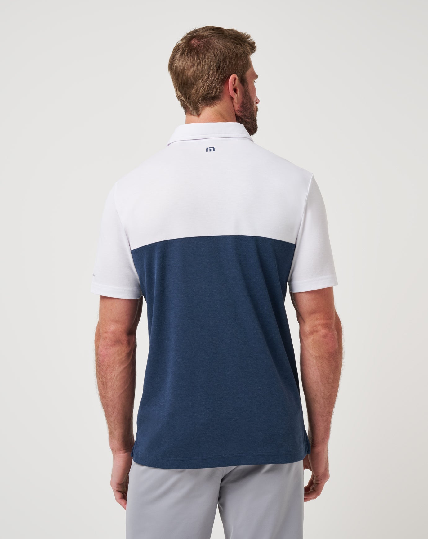 Travis Mathew US Michigan Drop Back Polo Game Day|New