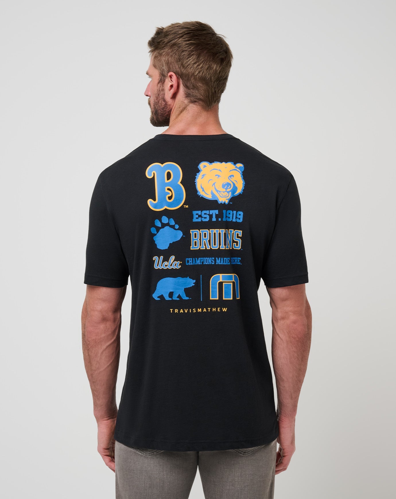 Travis Mathew Discount UCLA Friendly Rivalry Tee Game Day|New