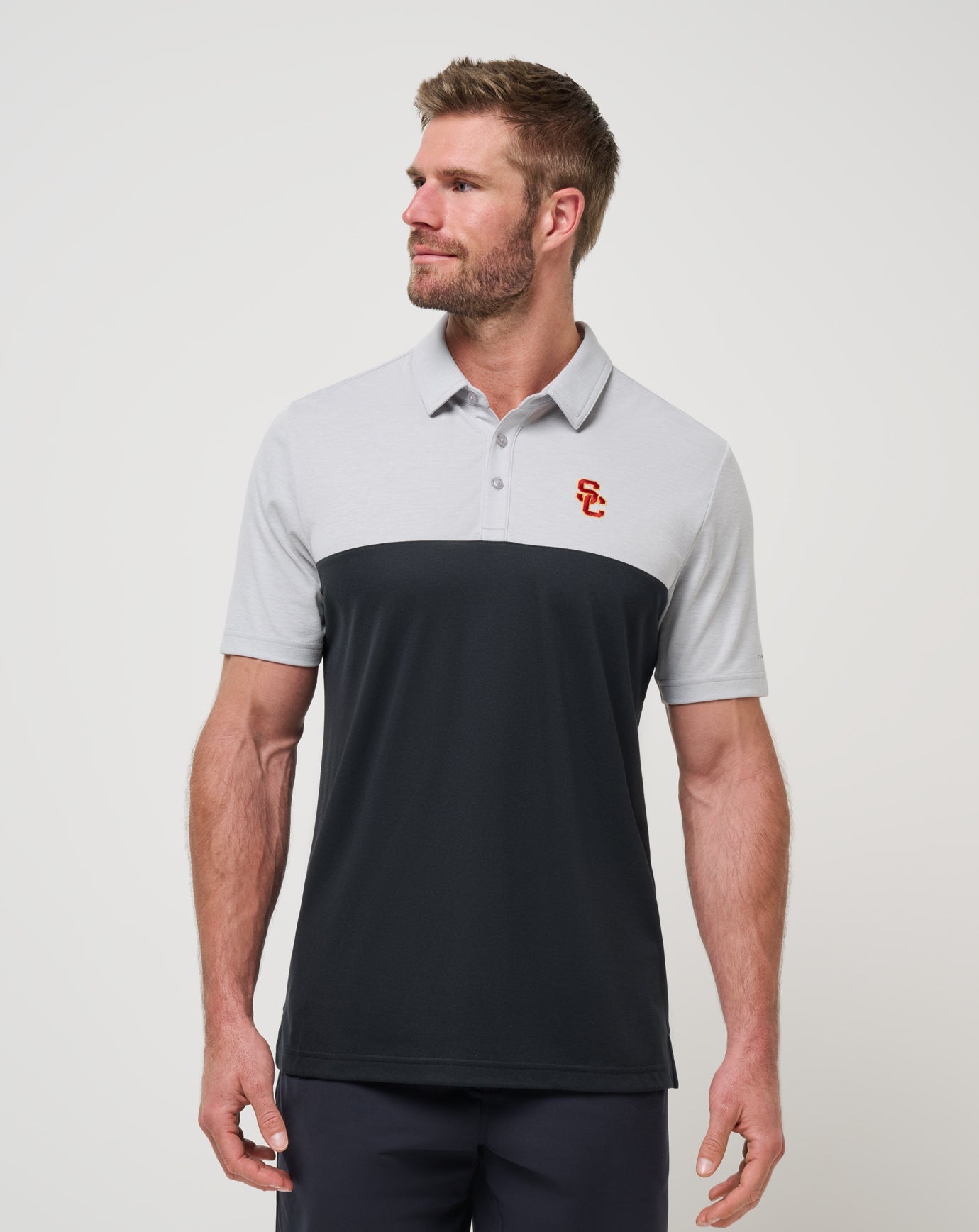 Travis Mathew Outlets USC Drop Back Polo Game Day|New
