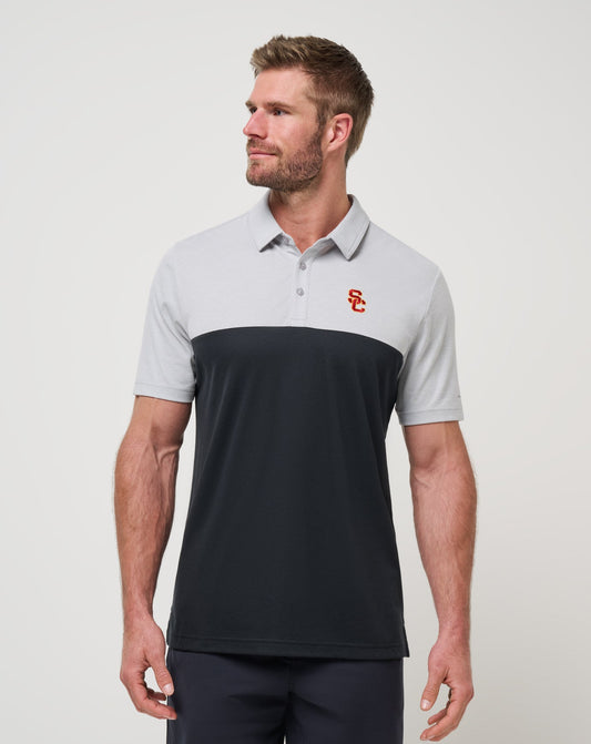 Travis Mathew Outlets USC Drop Back Polo Game Day|New