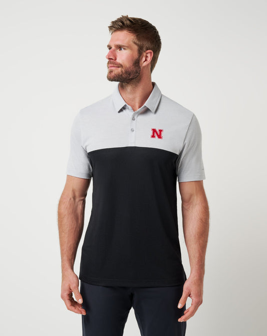Travis Mathew Sale Nebraska Drop Back Polo Game Day|New