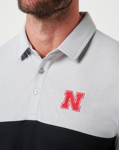 Travis Mathew Sale Nebraska Drop Back Polo Game Day|New