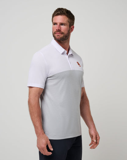 Travis Mathew For Sale USC Drop Back Polo Game Day|New