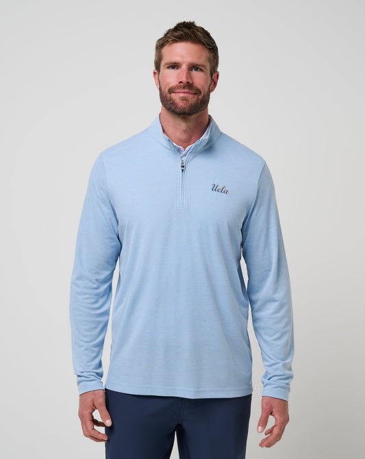Travis Mathew Sale UCLA Time To Tailgate Quarter Zip Game Day|New