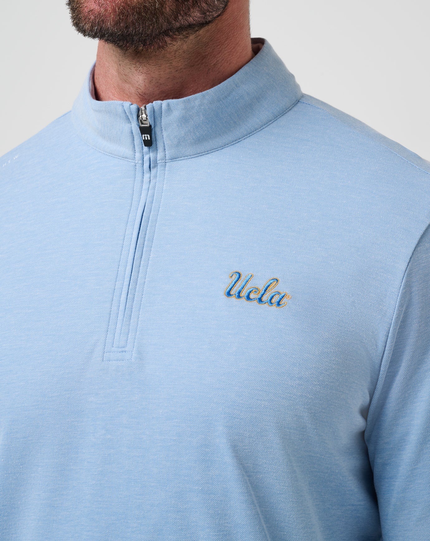 Travis Mathew Sale UCLA Time To Tailgate Quarter Zip Game Day|New