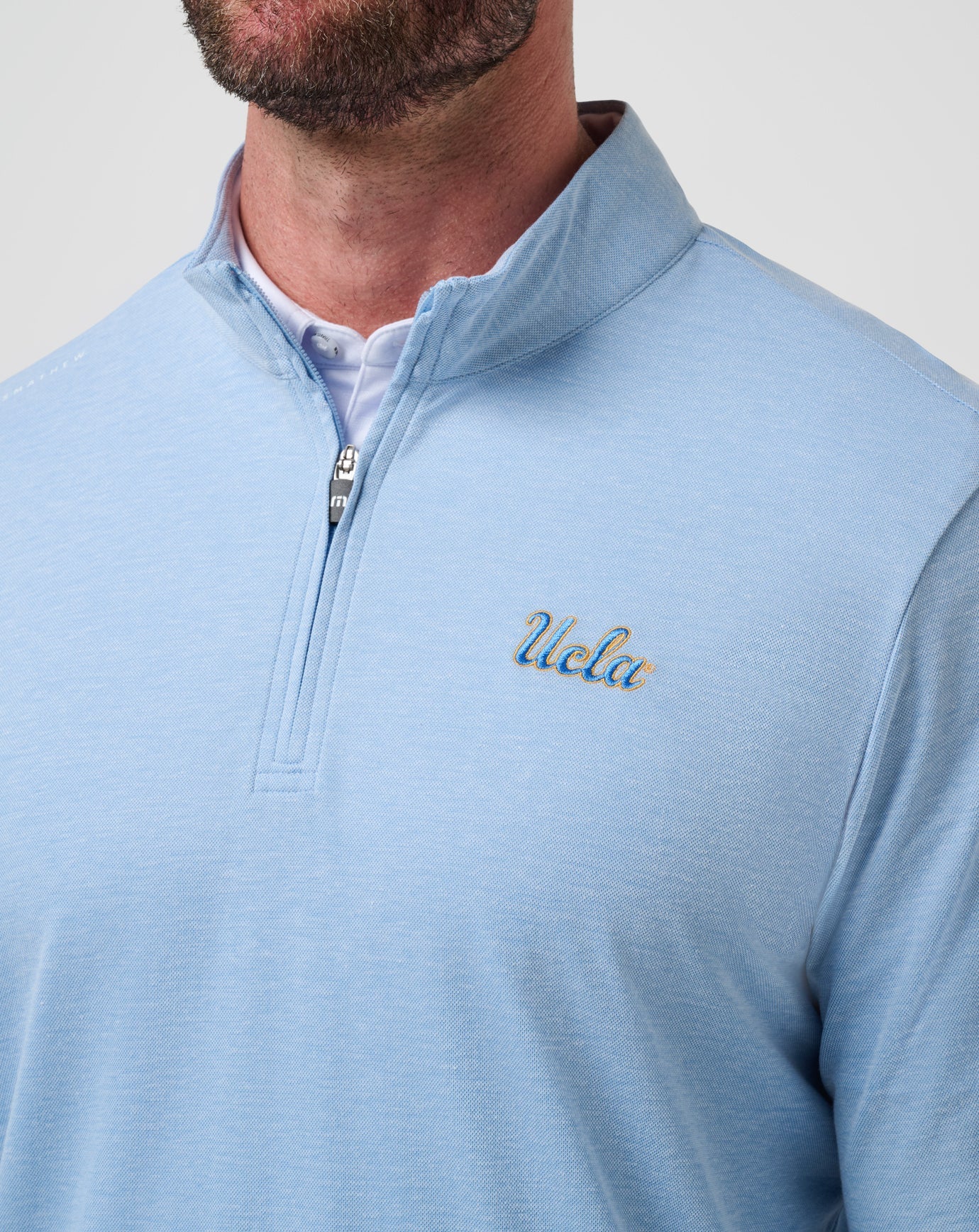 Travis Mathew Sale UCLA Time To Tailgate Quarter Zip Game Day|New