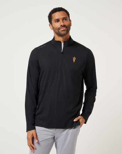 Travis Mathew For Sale ASU Time To Tailgate Quarter Zip Game Day|New