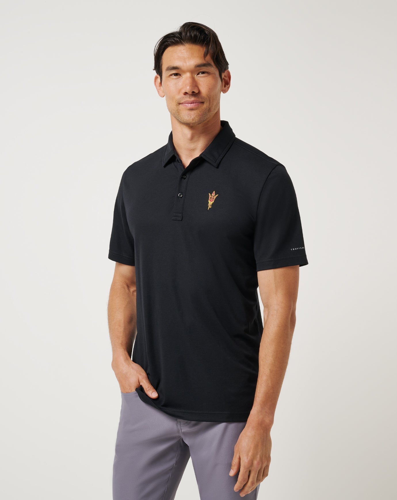 Travis Mathew US ASU School Pride Polo Game Day|New