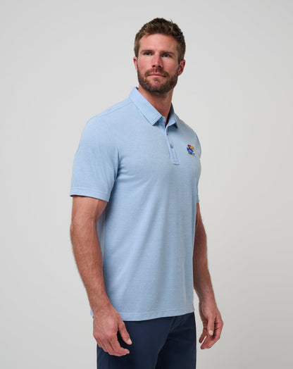 Travis Mathew Outlets Kansas School Pride Polo Game Day|New