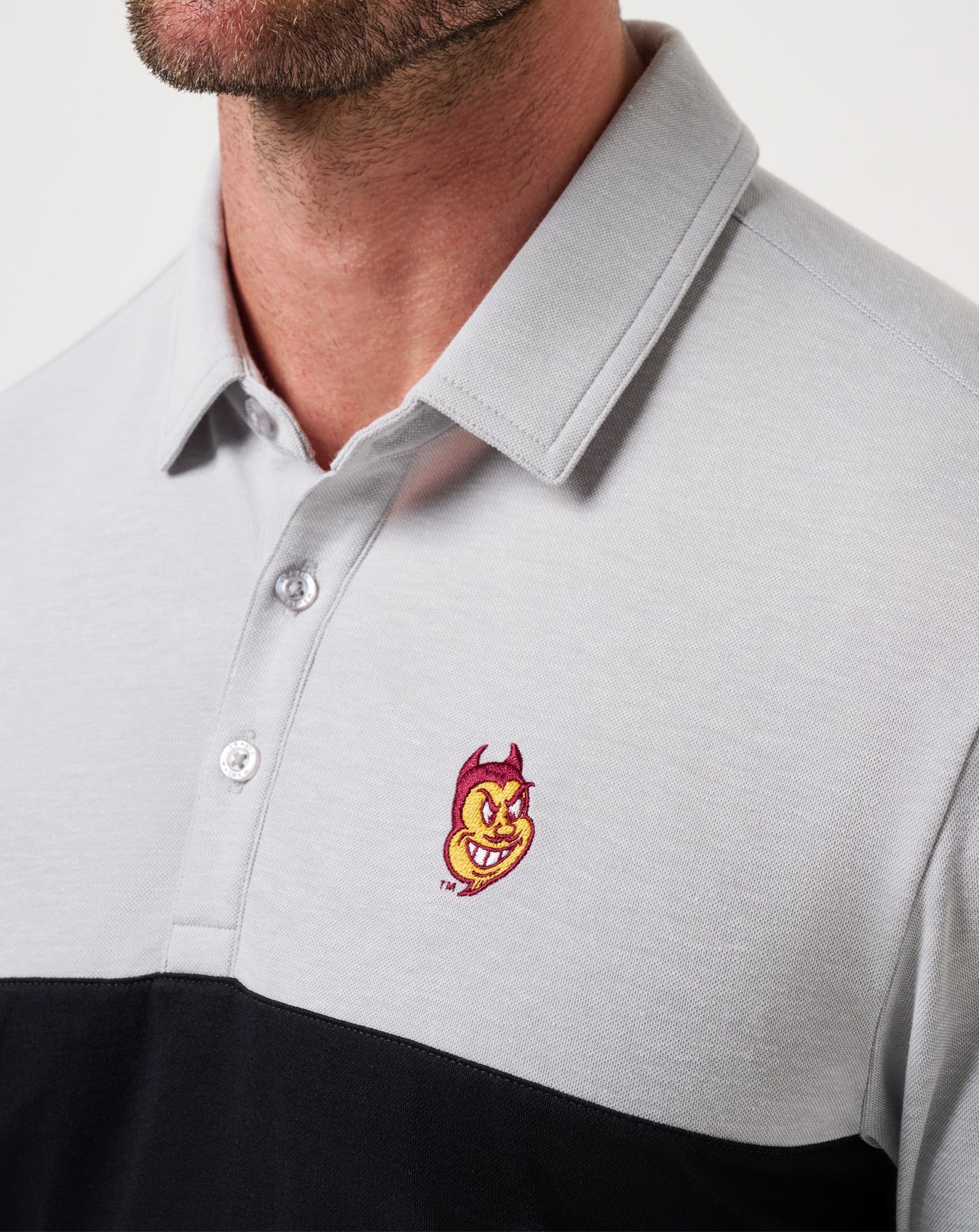 Travis Mathew Online ASU Drop Back Polo Game Day|New