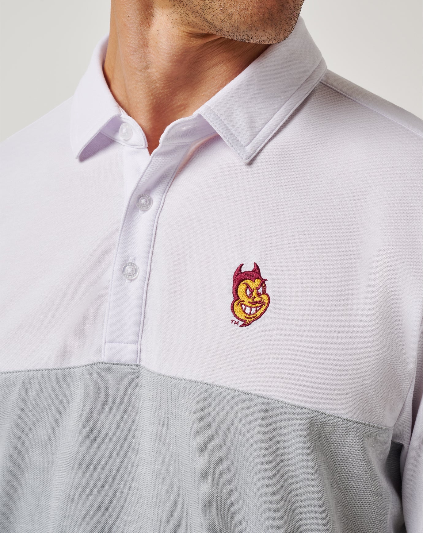 Travis Mathew Outlets ASU Drop Back Polo Game Day|New
