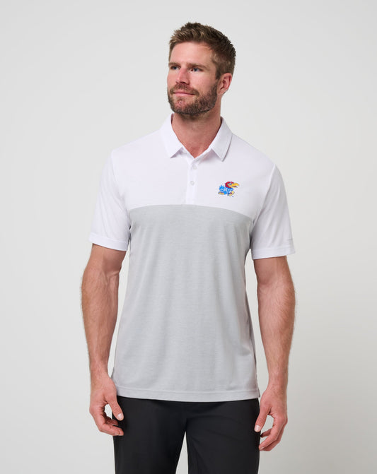 Travis Mathew For Sale Kansas Drop Back Polo Game Day|New