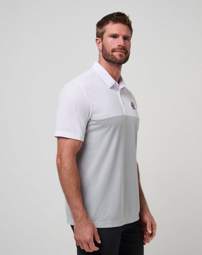 Travis Mathew For Sale Kansas Drop Back Polo Game Day|New