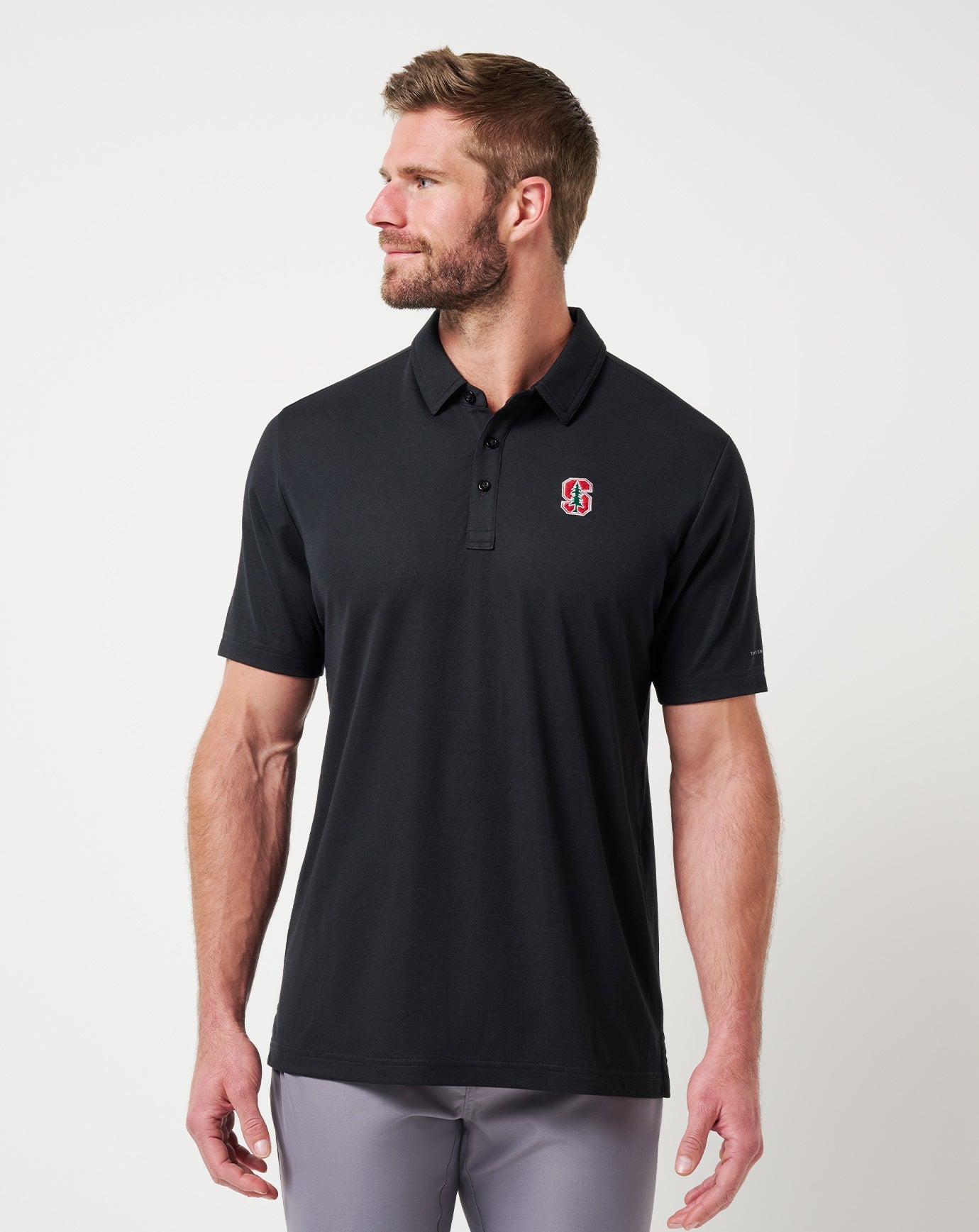 Travis Mathew US Stanford School Pride Polo Game Day|New