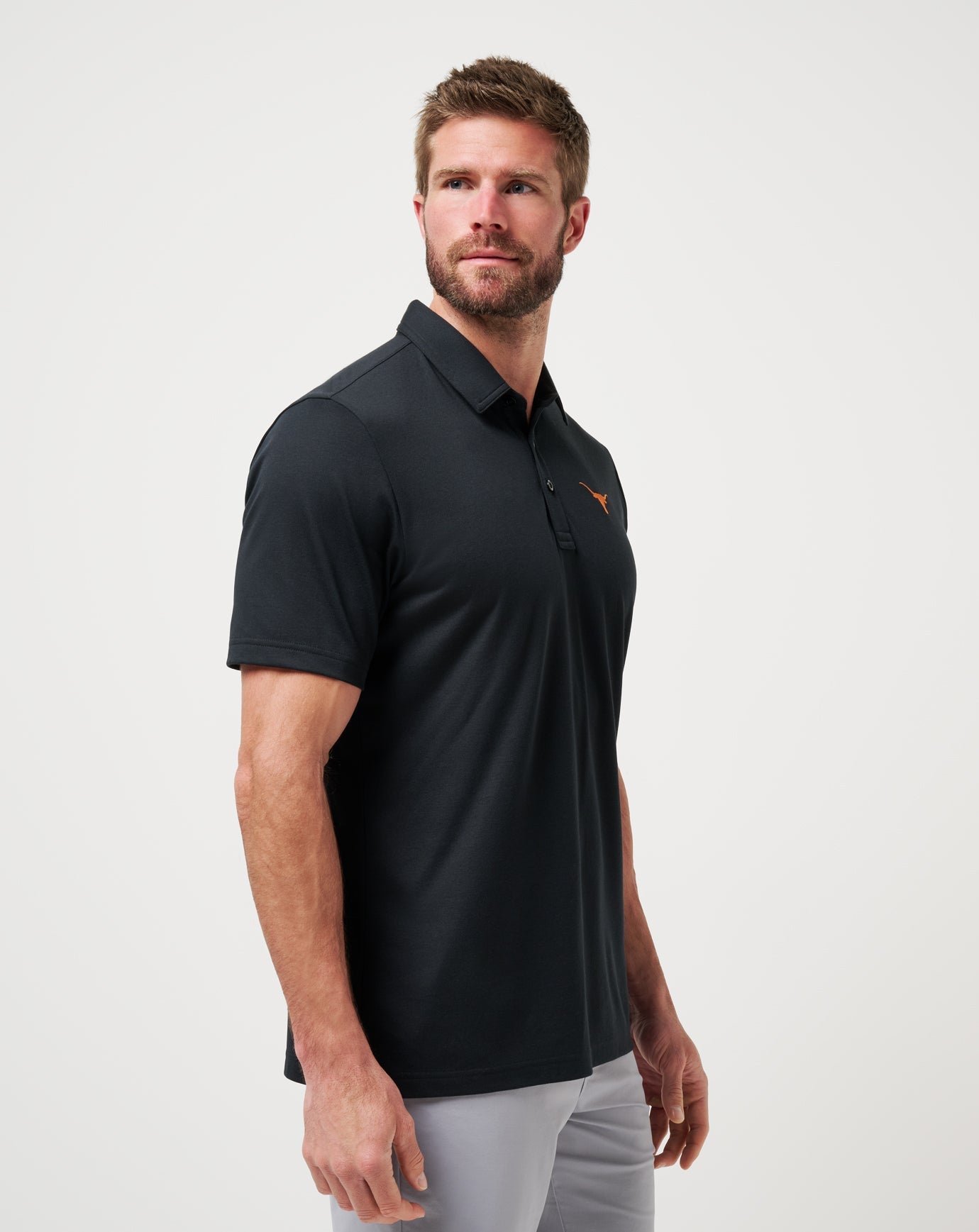 Travis Mathew Discount UT Austin School Pride Polo New
