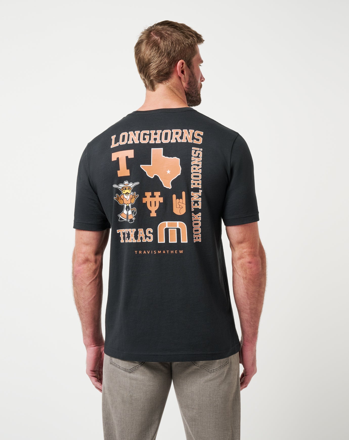 Travis Mathew Outlets UT Austin Friendly Rivalry Tee New