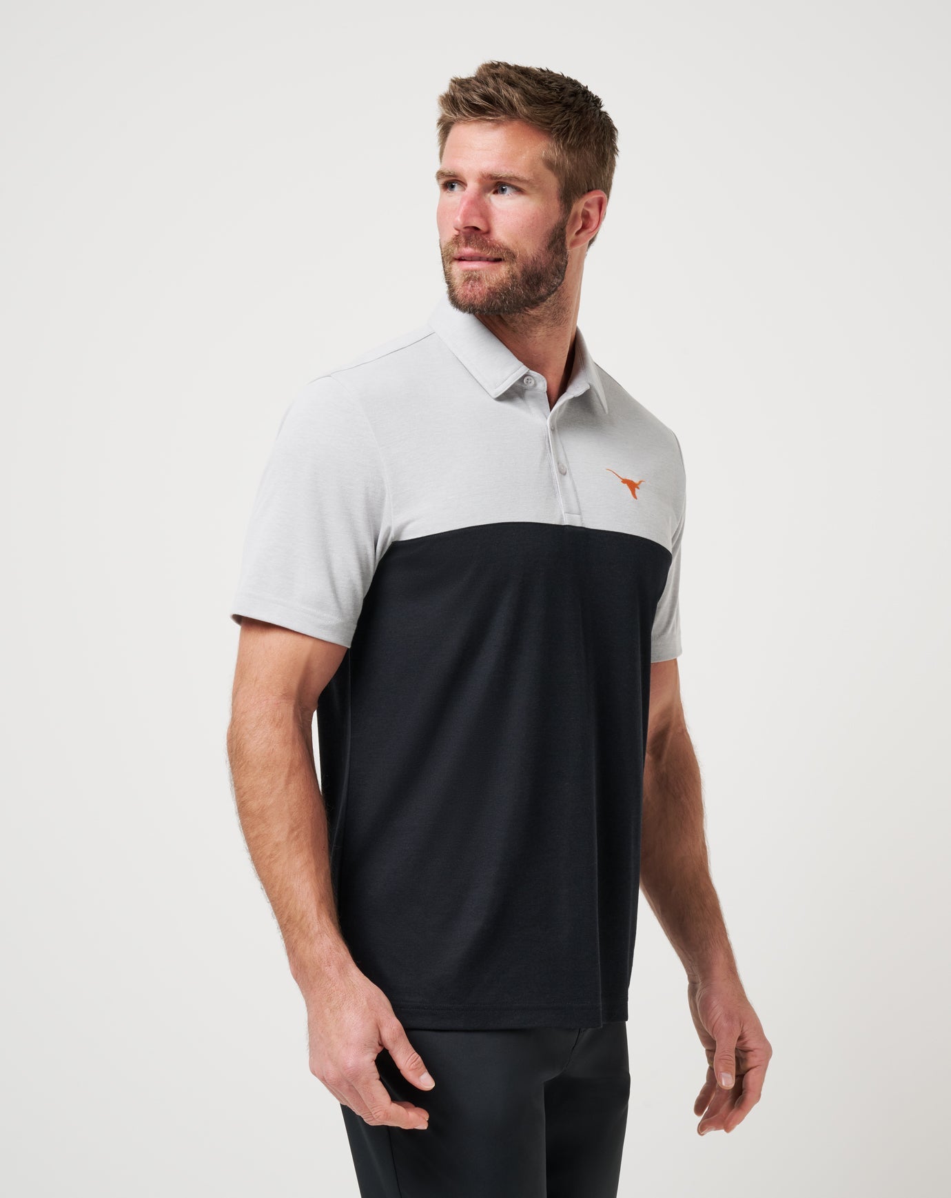 Travis Mathew Discount UT Austin Drop Back Polo New