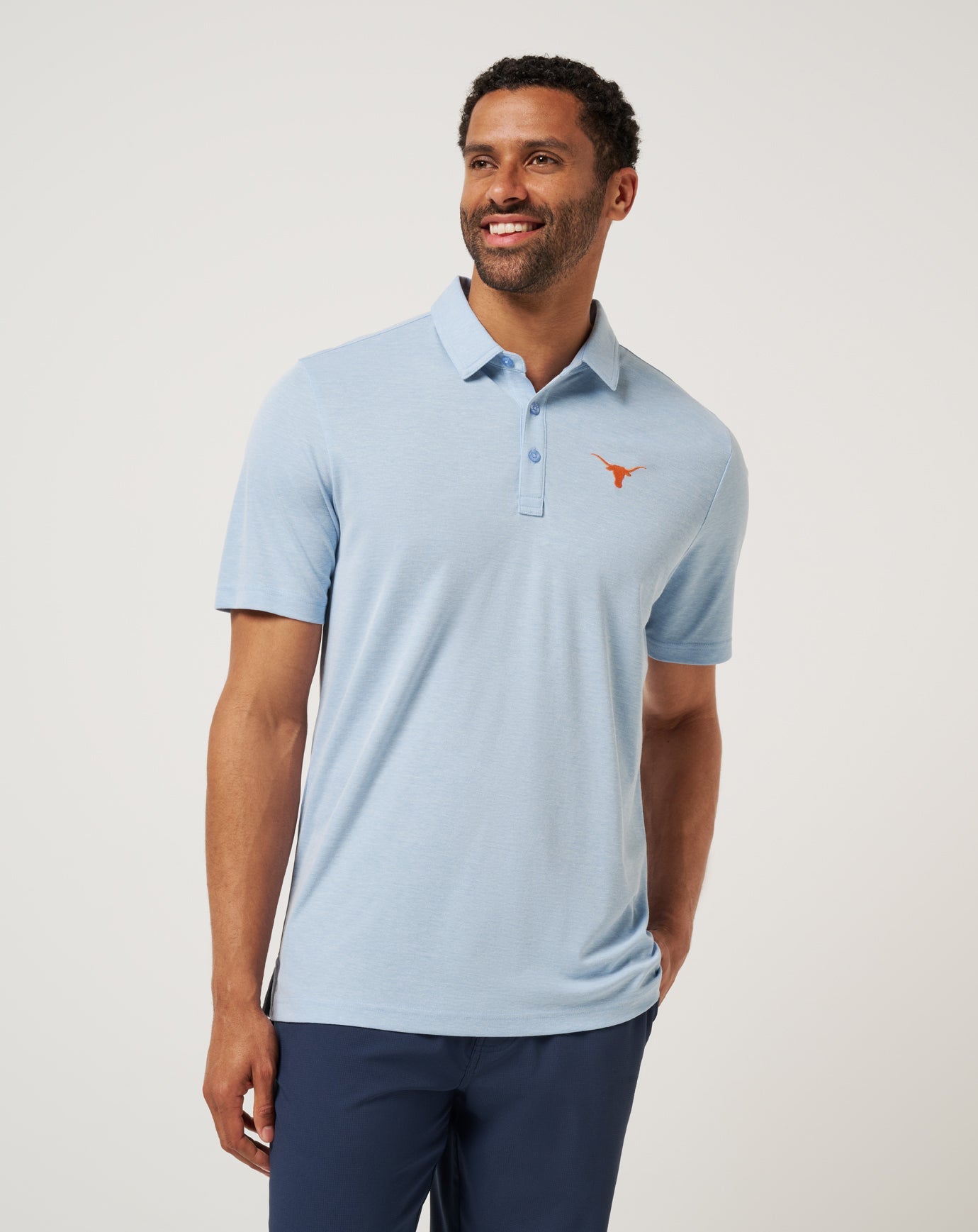 Travis Mathew Online UT Austin School Pride Polo New
