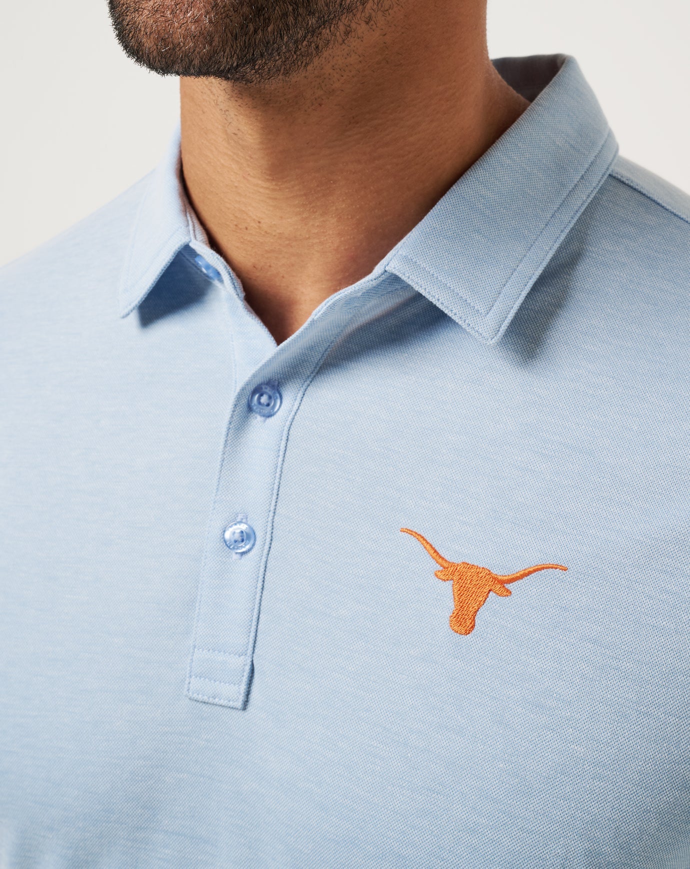 Travis Mathew Online UT Austin School Pride Polo New