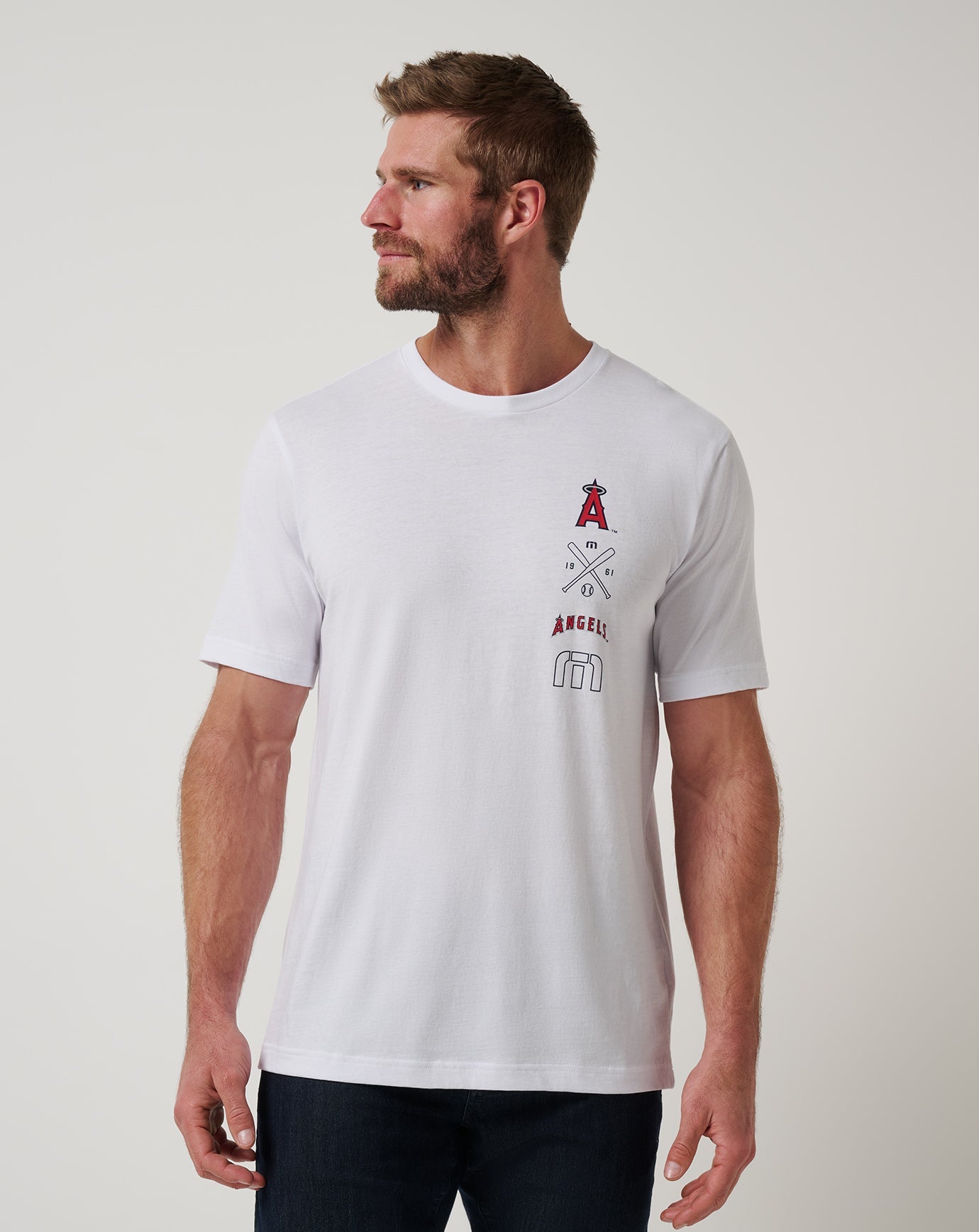 Travis Mathew Outlets Los Angeles Angels Sunset Slam 2.0 Tee New
