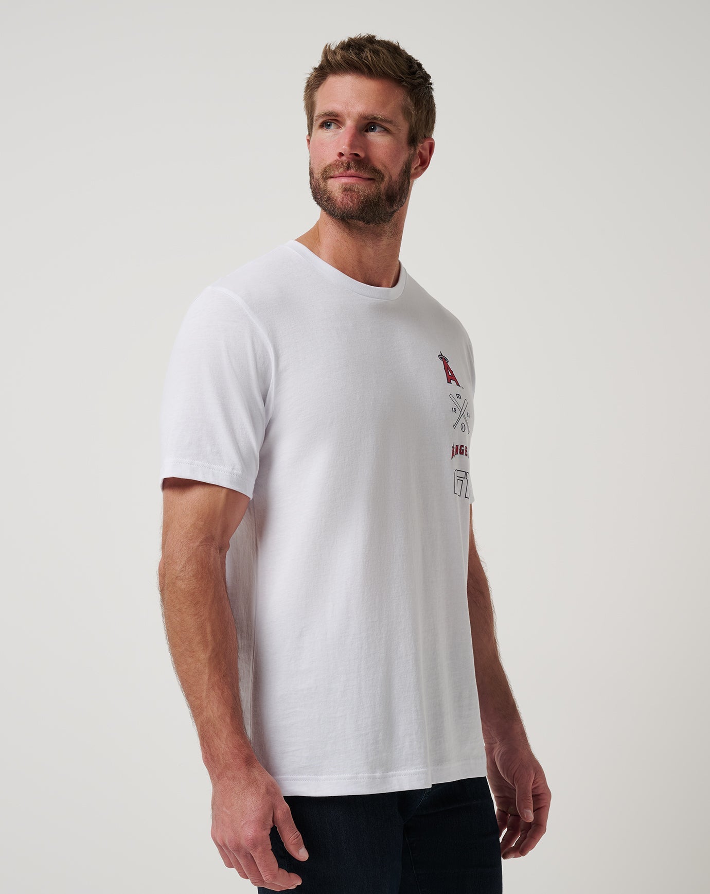 Travis Mathew Outlets Los Angeles Angels Sunset Slam 2.0 Tee New