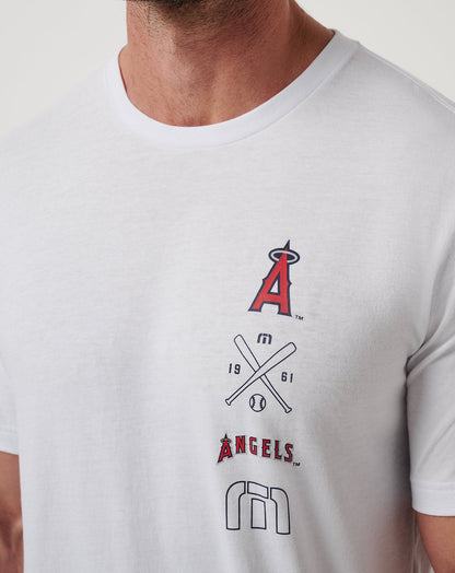 Travis Mathew Outlets Los Angeles Angels Sunset Slam 2.0 Tee New