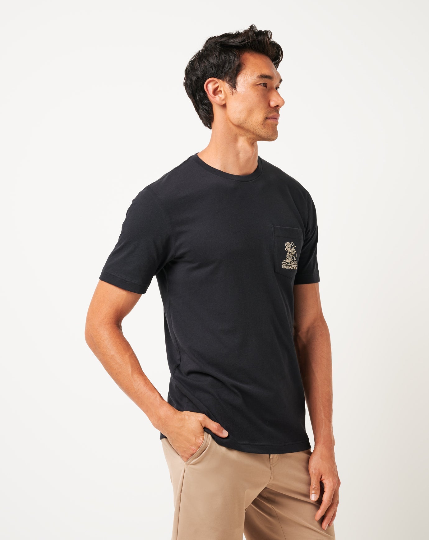 Travis Mathew Sale Lost Cave Pocket Tee Men
